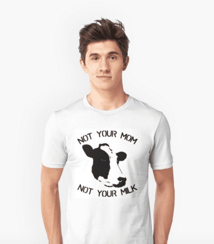 Shirt From RedBubble by Designer @meganbxiley, vegan, Milk, BumbleBar