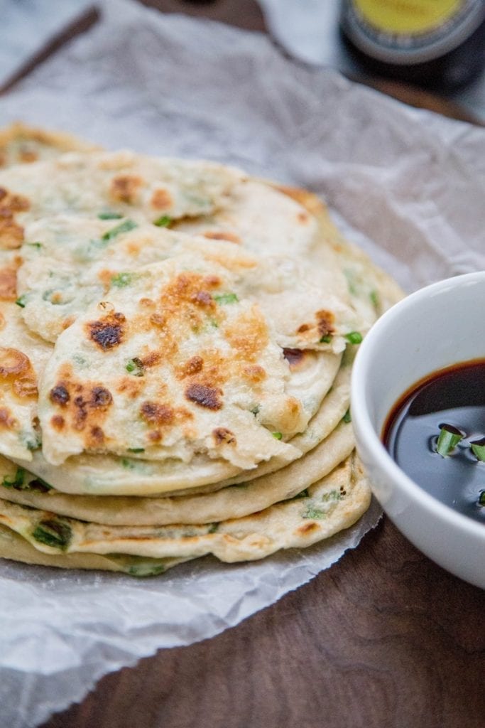 Green Onion Pancakes, Pancakes, Green Onion, BumbleBar