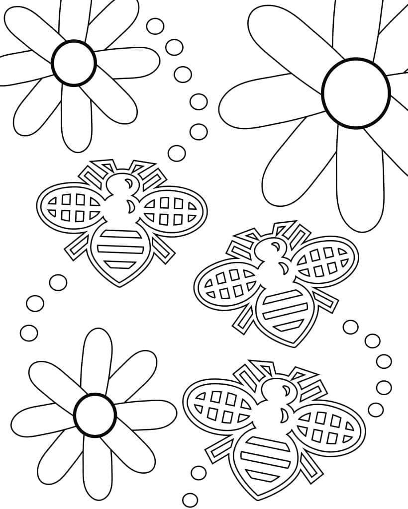 BumbleBar Coloring Page, BumbleBar, Coloring Book