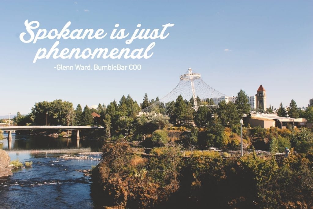 Spokane Washington Glenn BumbleBar COO Quote