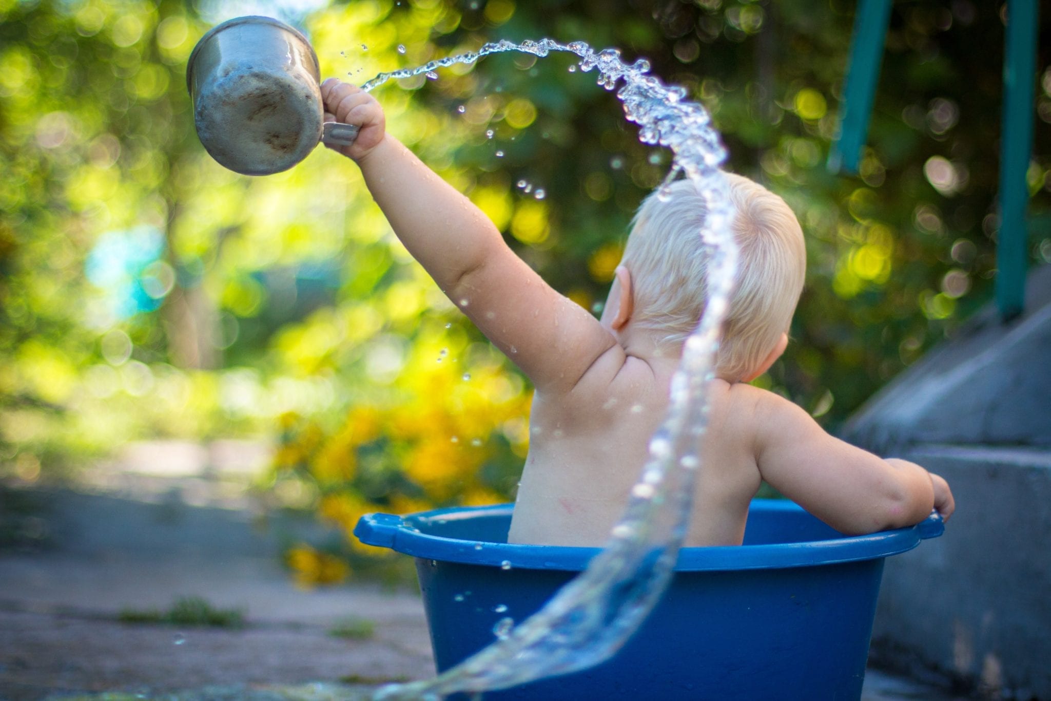 BumbleBar, Water, Drink Water, Warm Water, Drink Warm Water, Baby, Baby Bath, Throwing Water, Photography, Spokane, Washington, WA, PNW, Vegan,  Energy Bar, Energy Bar,  Non-GMO, Gluten-Free