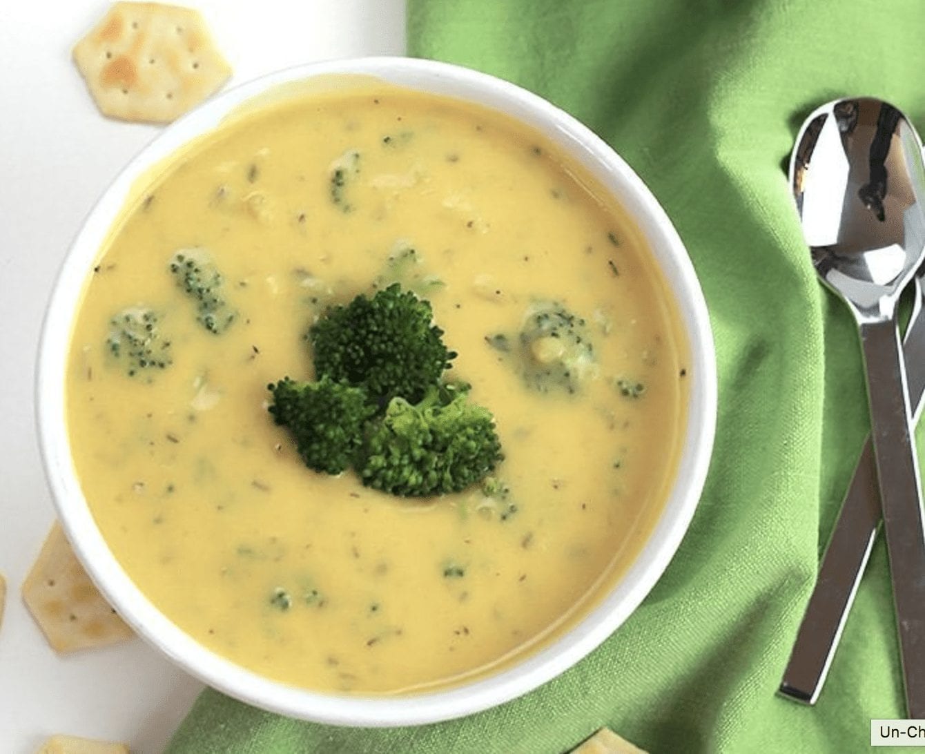 Cheesy Broccoli and Potato Soup, BumbleBar, Nutritional Yeast, Soup, Vegan, Vegetarian