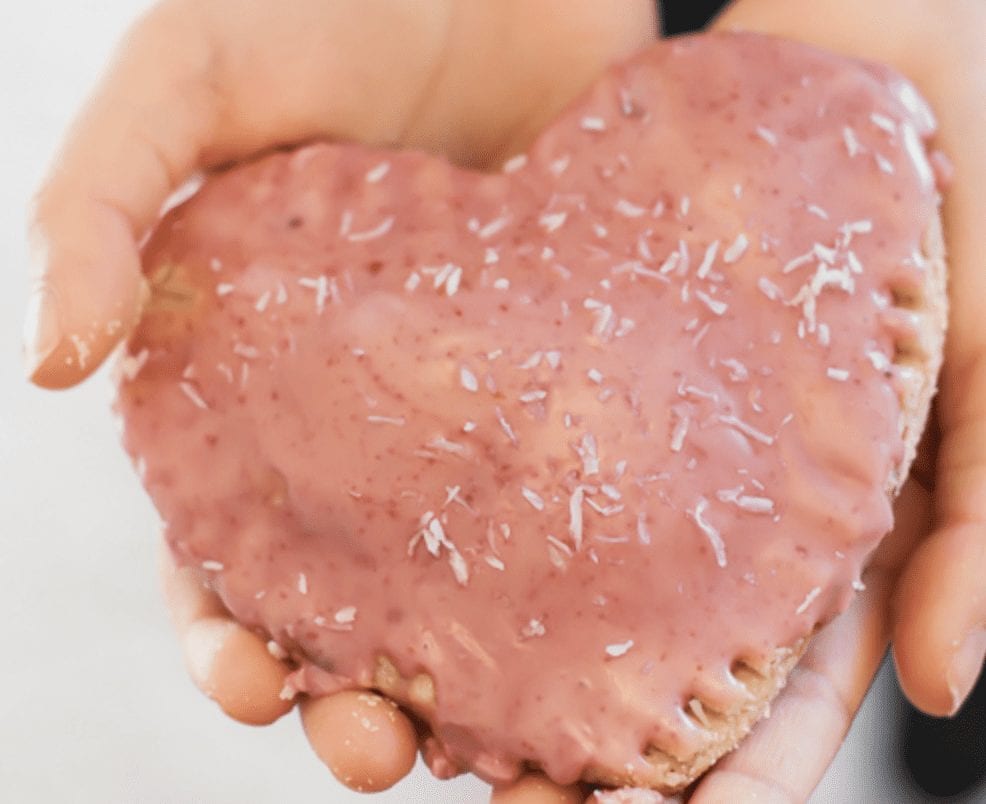 Strawberry Pop Tart, Gluten Free, Gluten-Free, Pop Tarts, BumbleBar, Valentine's Day, Desserts