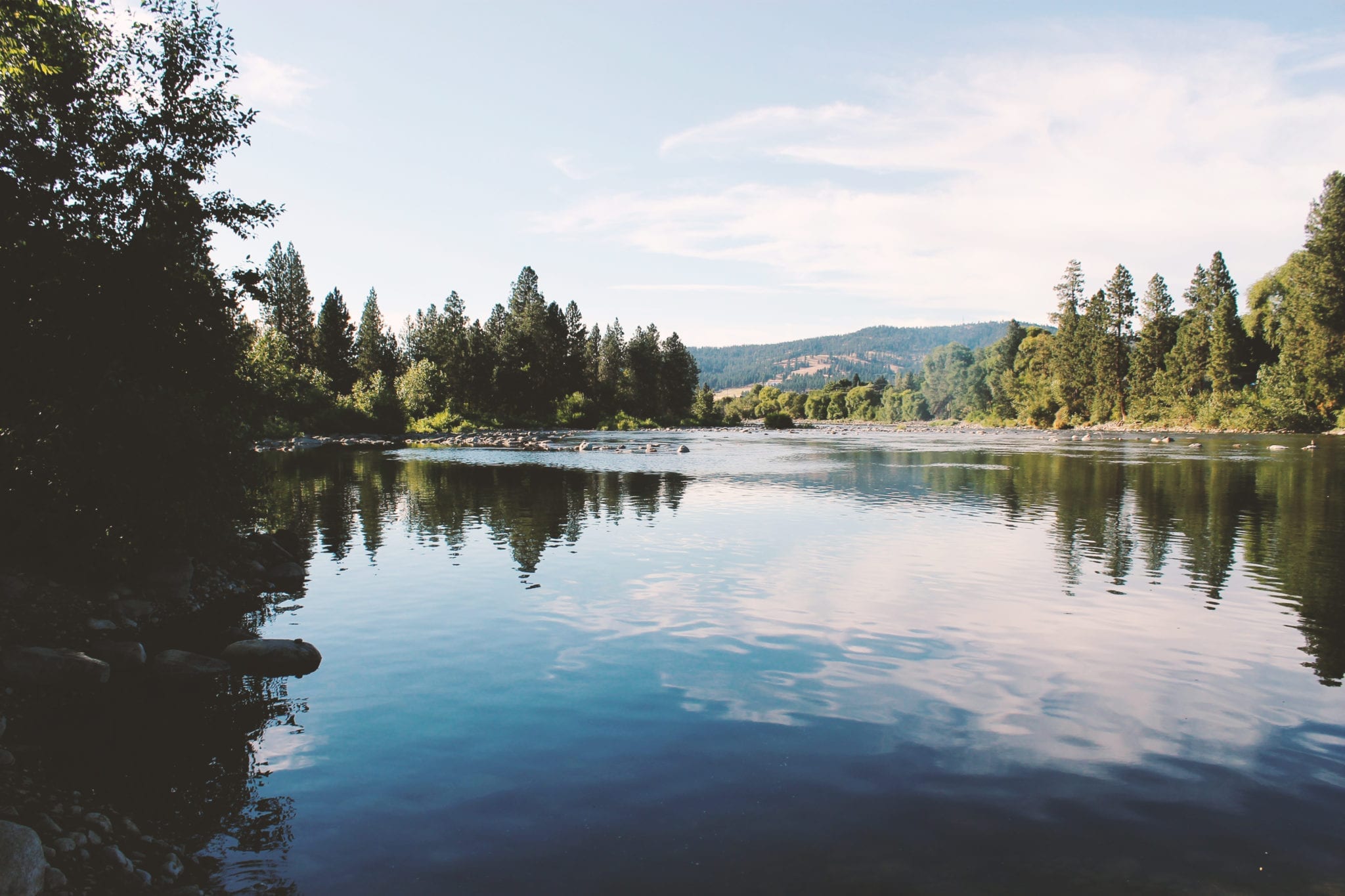 Centennial Park Trail, Centennial, Washington, Spokane, BumbleBar, WA, PNW, River