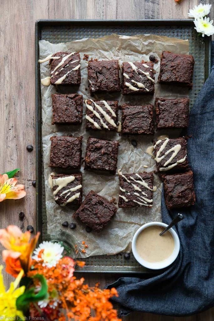 Paleo sweet potato brownies